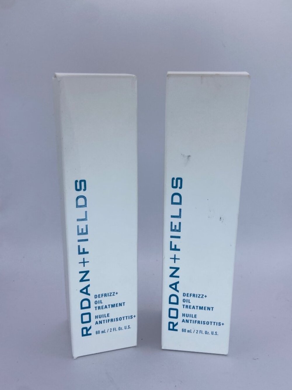 Rodan + Fields Defrizz + Oil Treatment 60ml 2fl oz - Set of 2 New in Box